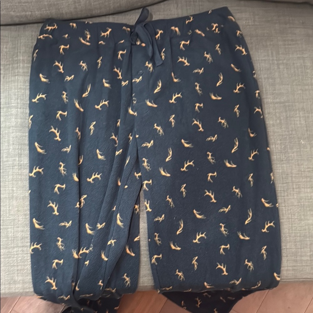 Goodfellow & Co Black Joggers with Gold Pattern